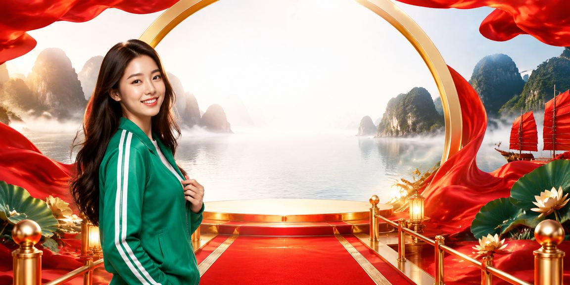Vịnh Hạ Long về đêm gợi lên không khí hồi hộp của game casino trực tuyến